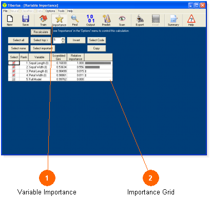 Variable Importance